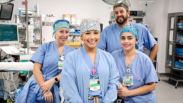 A group of nurses at Lifespan