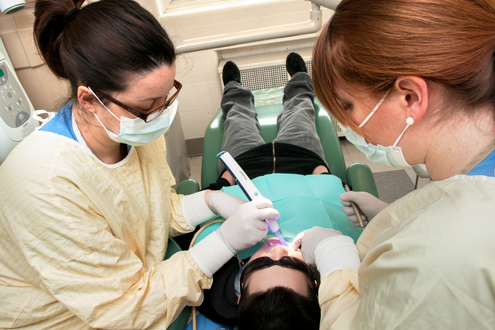  The dentists and hygienists are licensed by the state of Rhode Island and many dentists hold faculty positions at The Warren Alpert Medical School of Brown University.