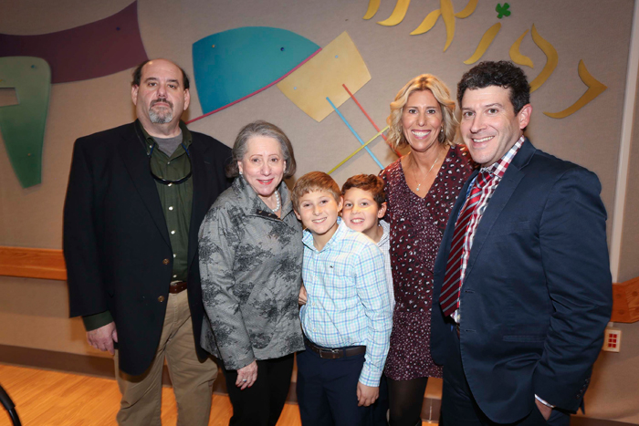 The Gilstein Family at the Miriam Hospital annual meeting