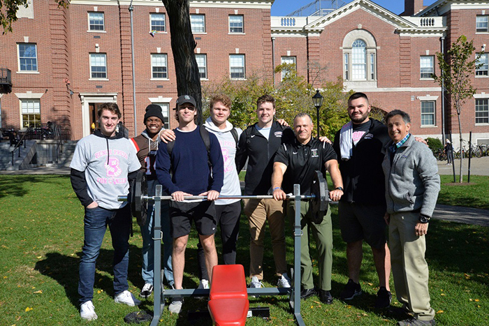 Benchpress for Cancer at Brown University