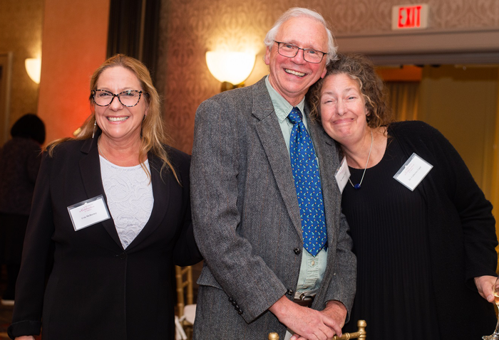 Cris McBurney; James Myers, MD; and Cathy Lund, DVM