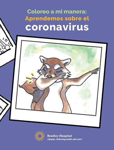 Libro para colorear sobre el coronavirus