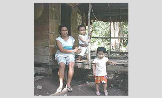 Family in the Philippines