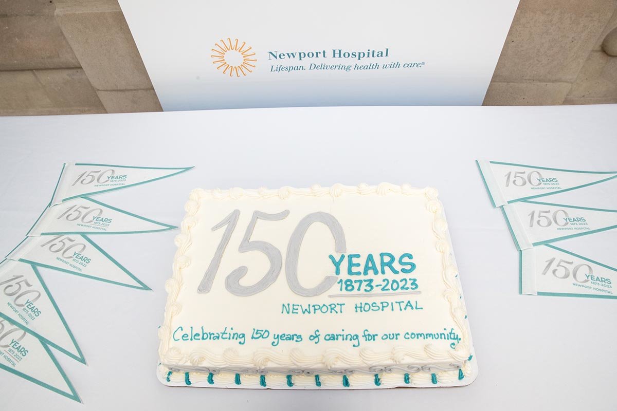Cake at Newport Hospital 150 Years Celebration